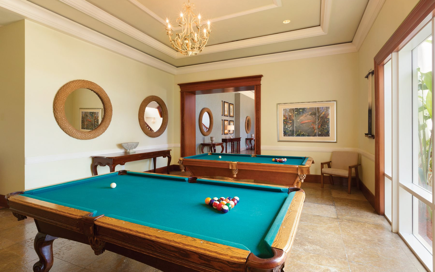 Pool room Pool room