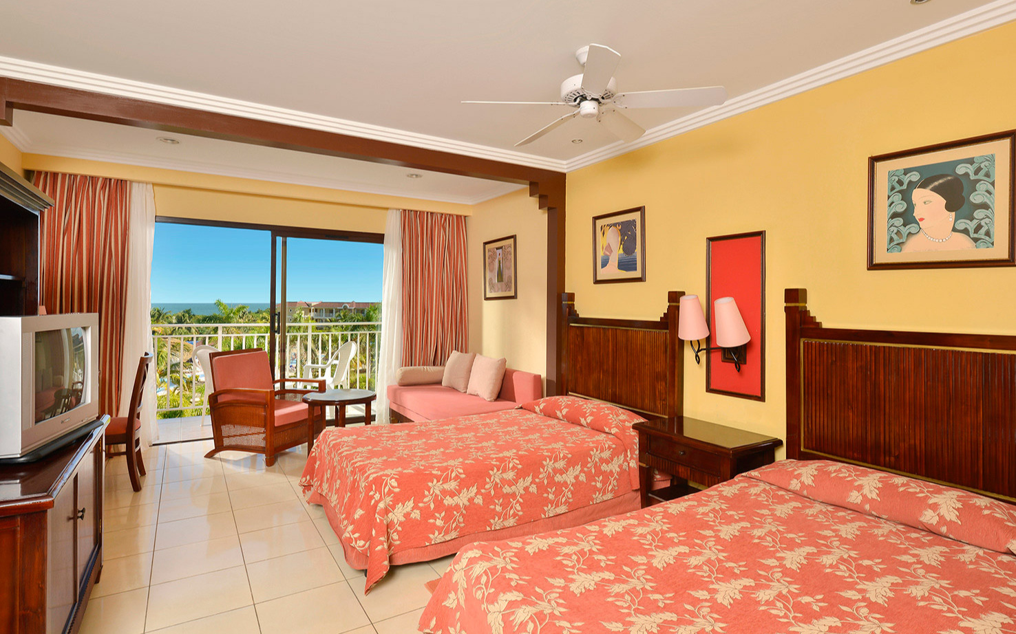 Sea view room