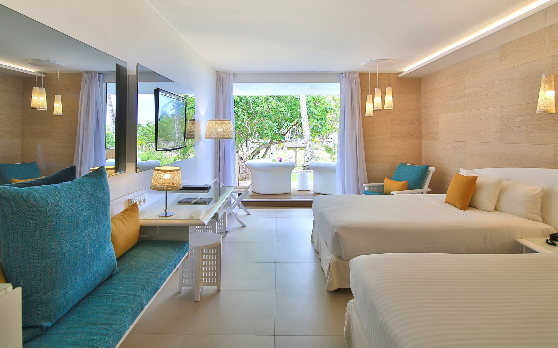 Terrace Room - Beach view - Creole section - Breakfast Terrace Room - Beach view - Creole section - Breakfast