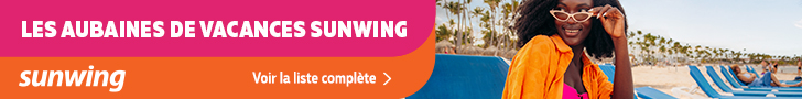 Promotions Les Aubaines de Vacances Sunwing avec Voyages Aqua Terra Promotions Les Aubaines de Vacances Sunwing avec Voyages Aqua Terra