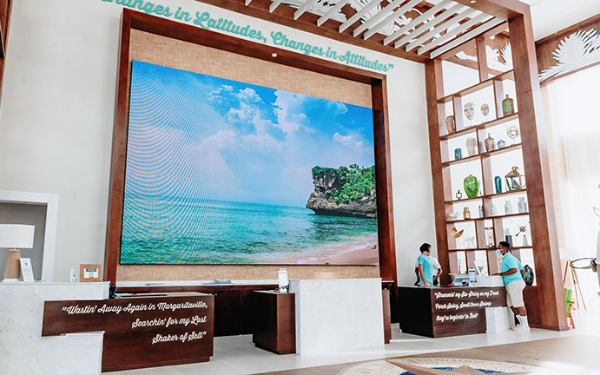 Front Desk at Margaritaville Island Reserve Cap Cana Hammock Front Desk at Margaritaville Island Reserve Cap Cana Hammock