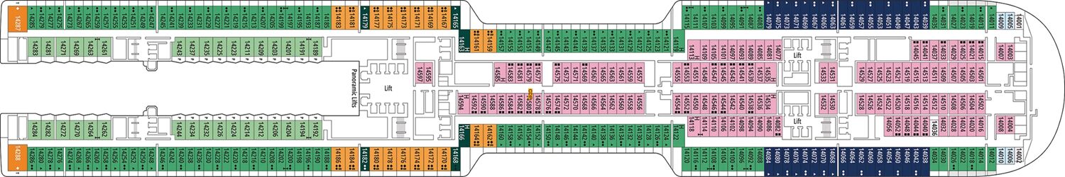 MSC World America Pont 14