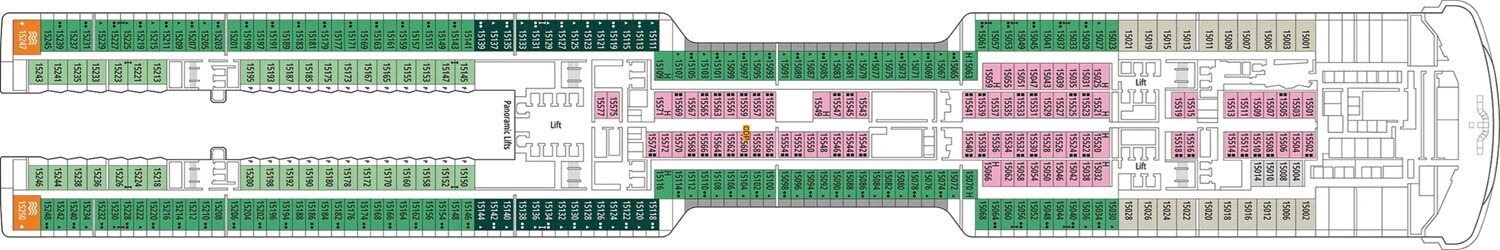 MSC World America Pont 15