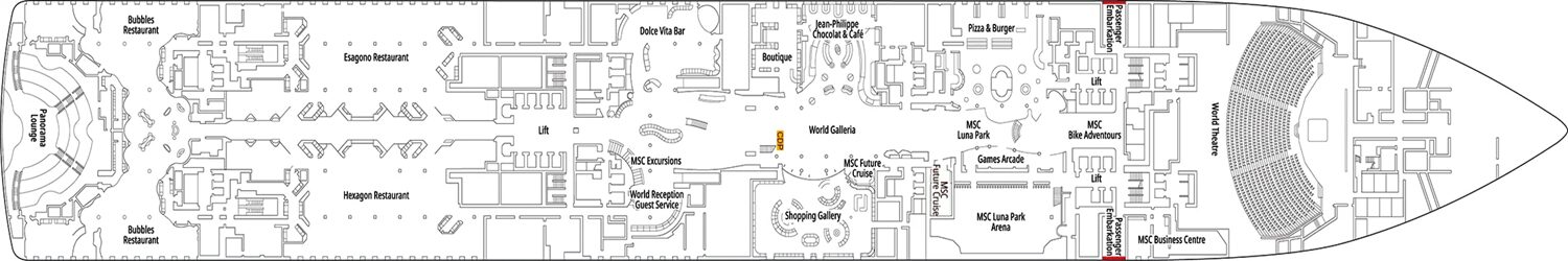 MSC World America Pont 6