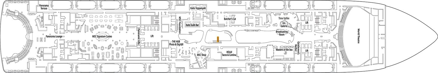 MSC World America Pont 7