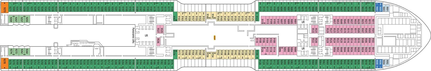 MSC World America Pont 9