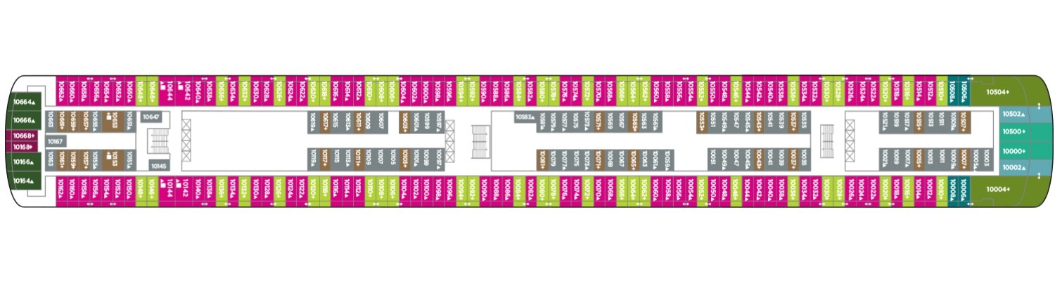 Norwegian Gem Pont 10