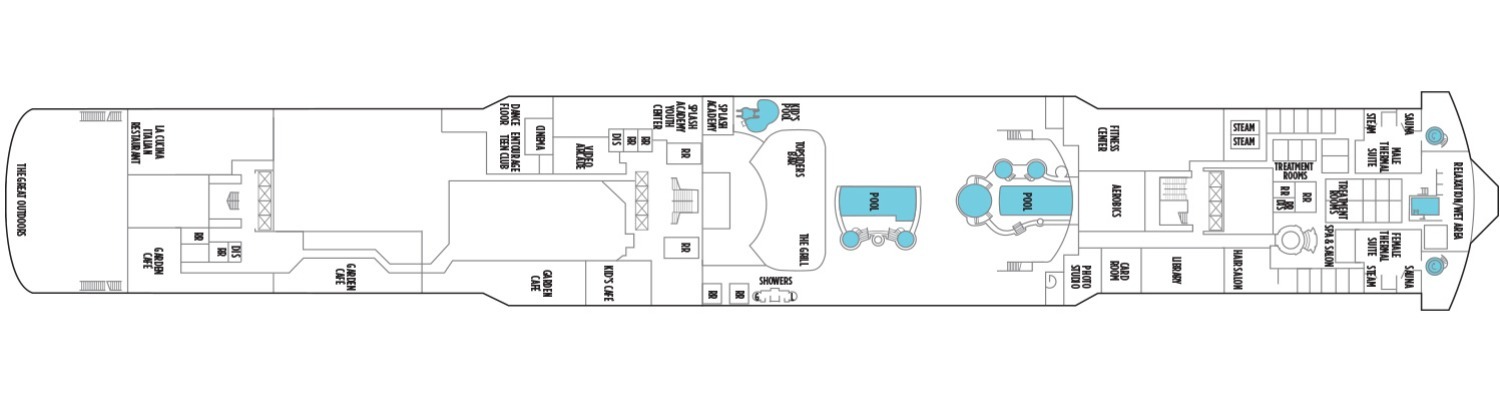 Norwegian Jade Deck 12 