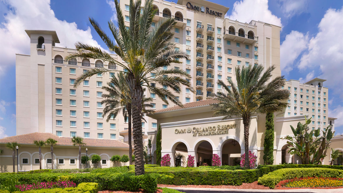 Entrée du Omni Orlando Resort at ChampionsGate Entrée du Omni Orlando Resort at ChampionsGate