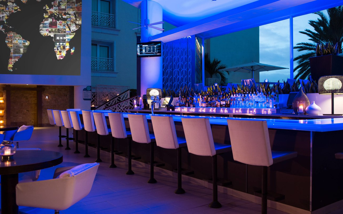 Blue bar Blue bar