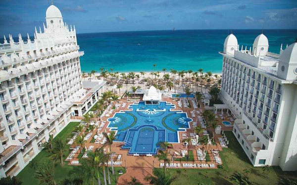 Pool at Riu Palace Aruba Pool at Riu Palace Aruba