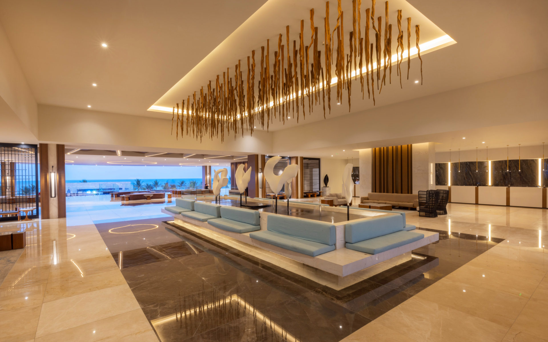 Lobby at Royalton Splash Riviera Cancun, An Autograph Collection All-Inclusive Resort Lobby at Royalton Splash Riviera Cancun, An Autograph Collection All-Inclusive Resort