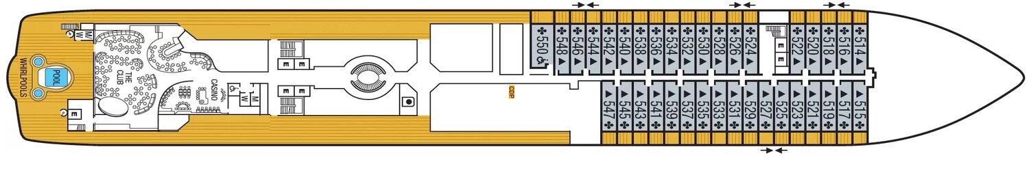 Seabourn Encore Pont 5