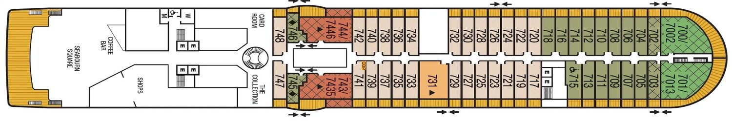 Seabourn Quest Pont 7