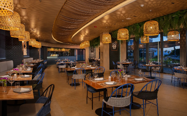 Restaurant au Secrets Bahia Mita Surf & Spa Resort Restaurant au Secrets Bahia Mita Surf & Spa Resort