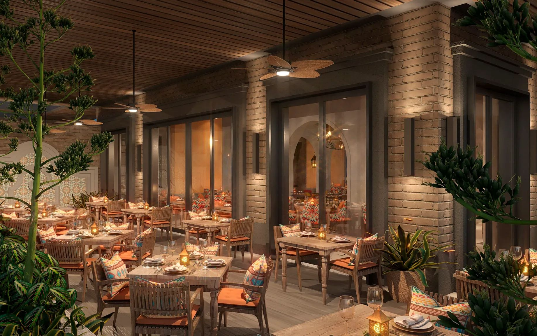 Restaurant El Patio au Secrets Tides Punta Cana Restaurant El Patio au Secrets Tides Punta Cana
