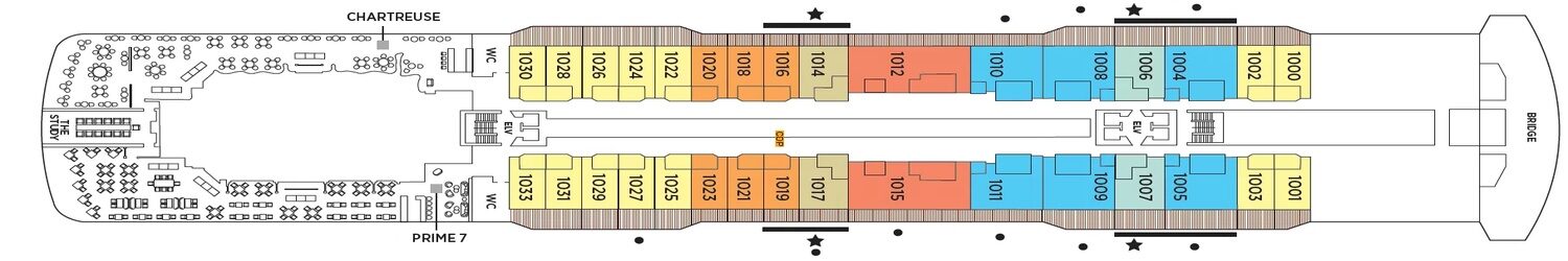 Seven Seas Grandeur Pont 10