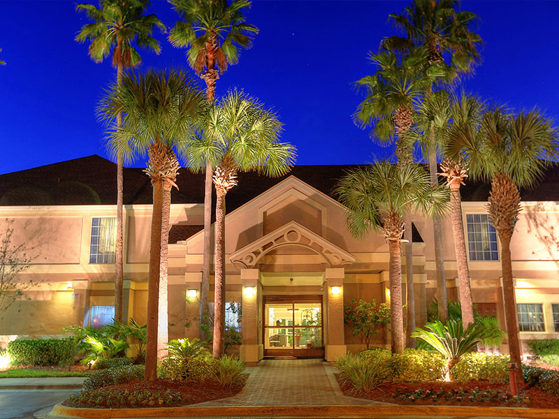 Entrée du Sonesta ES Suites – Lake Buena Vista Entrée du Sonesta ES Suites – Lake Buena Vista
