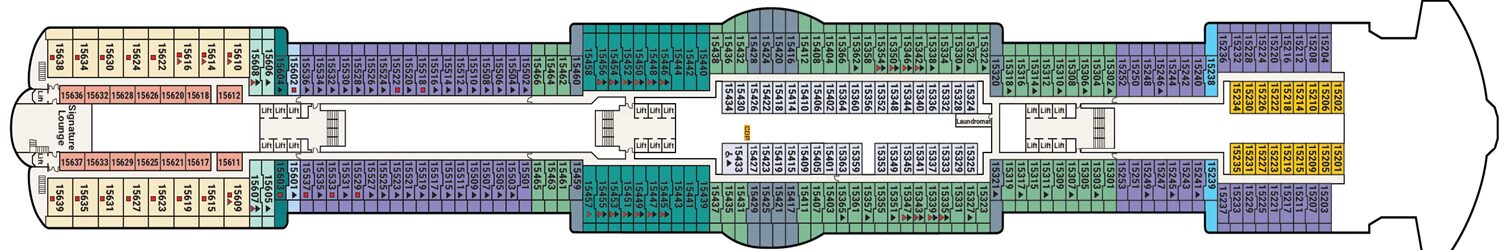 Star Princess deck 15