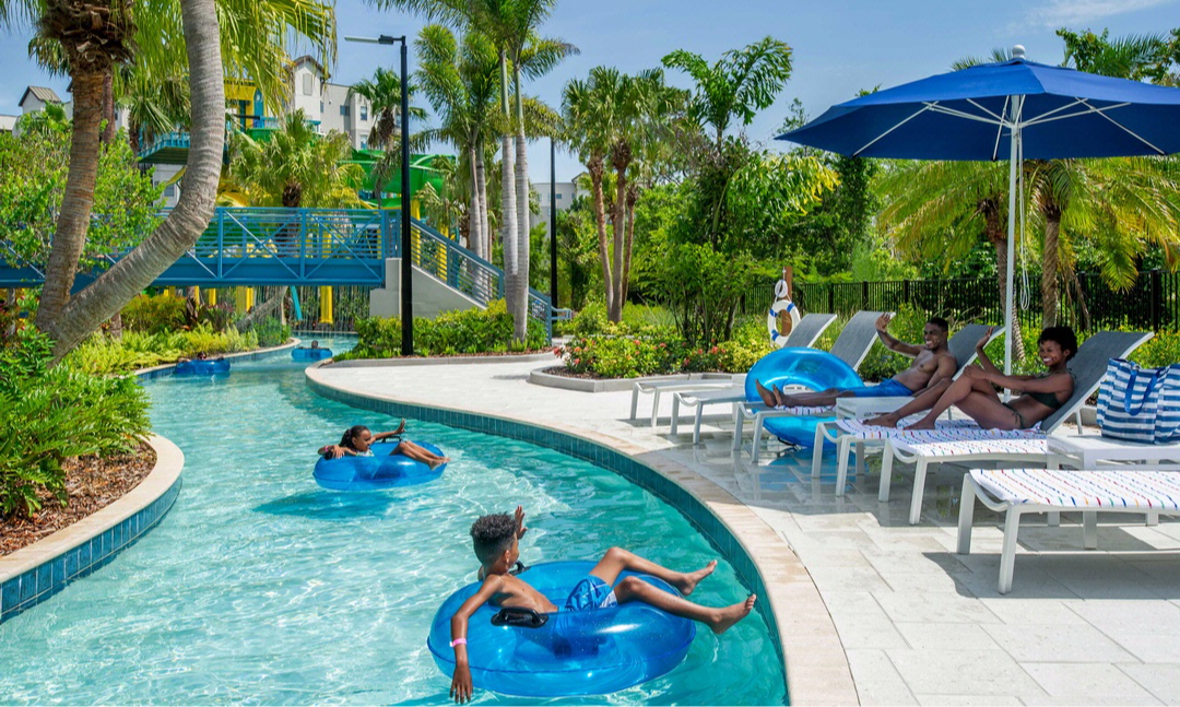 Rivière lente au The Grove Resort & Water Park Orlando Rivière lente au The Grove Resort & Water Park Orlando