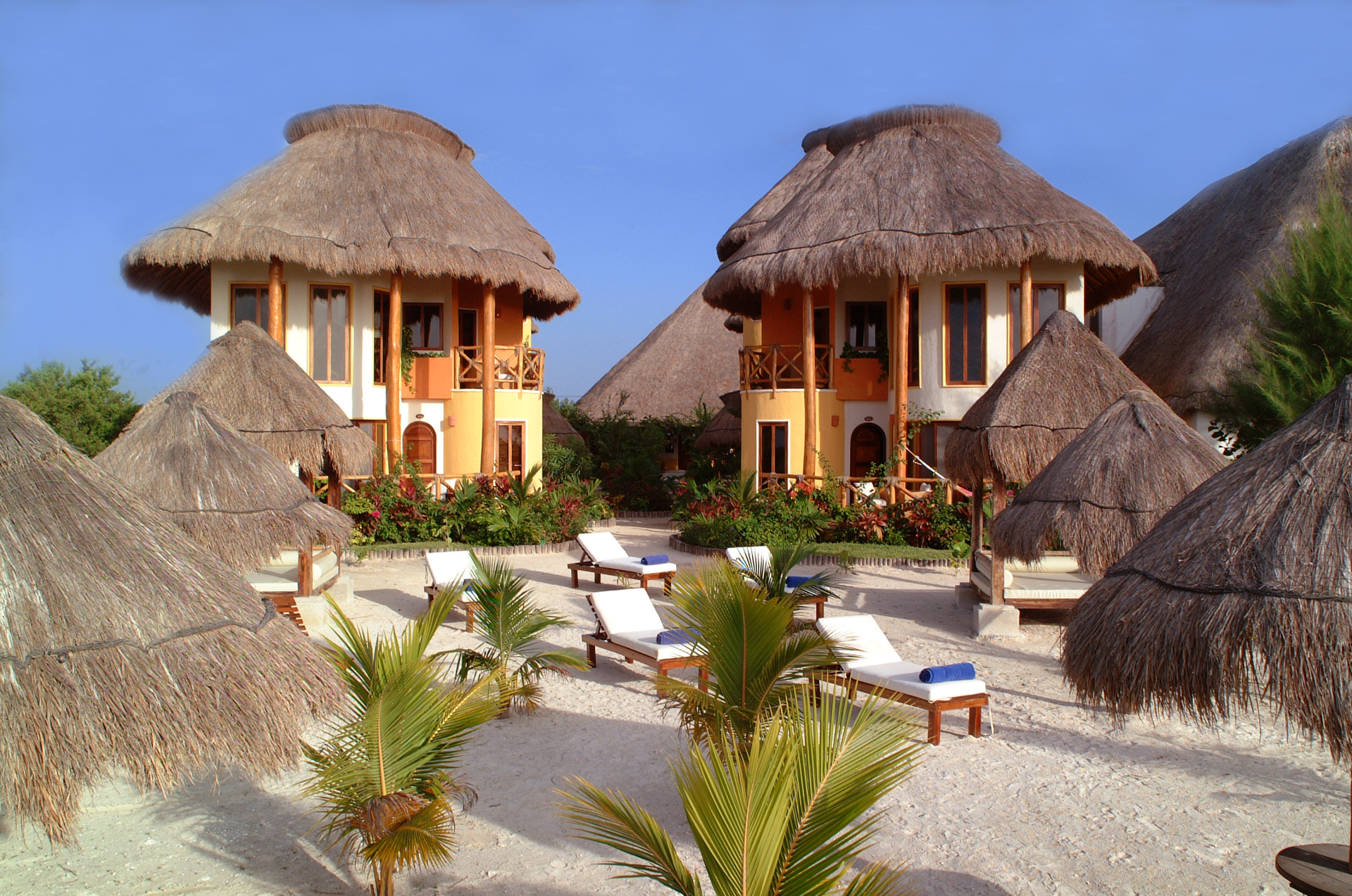 Vue des pieces de la plage au Villas HM Paraiso del Mar, Isla Holbox avec Voyages Aquaterra