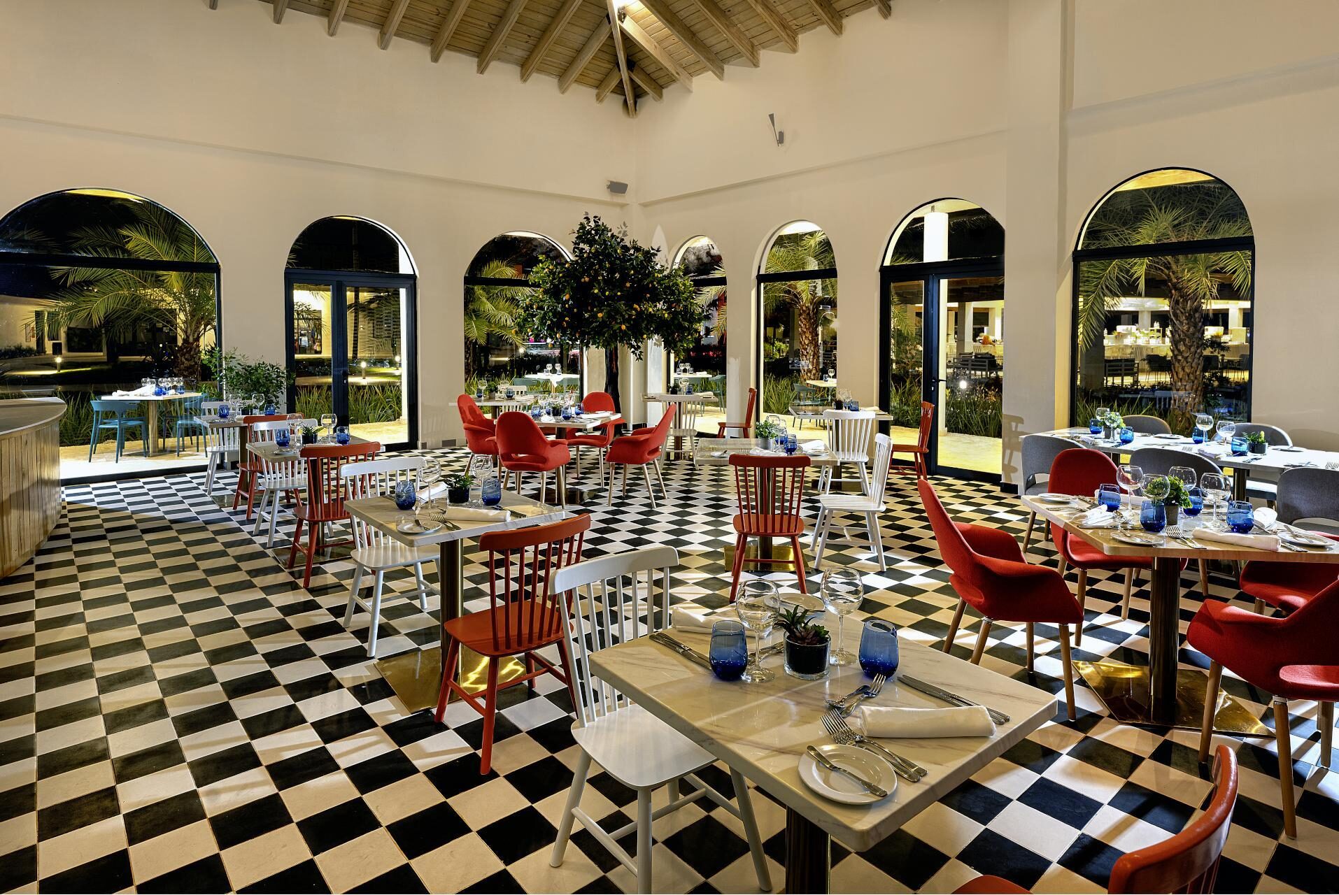 Restaurent au Viva Miches by Wyndham, Punta Cana avec Voyages Aquaterra