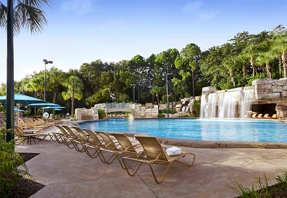 Pool at Walt Disney World Swan Pool at Walt Disney World Swan