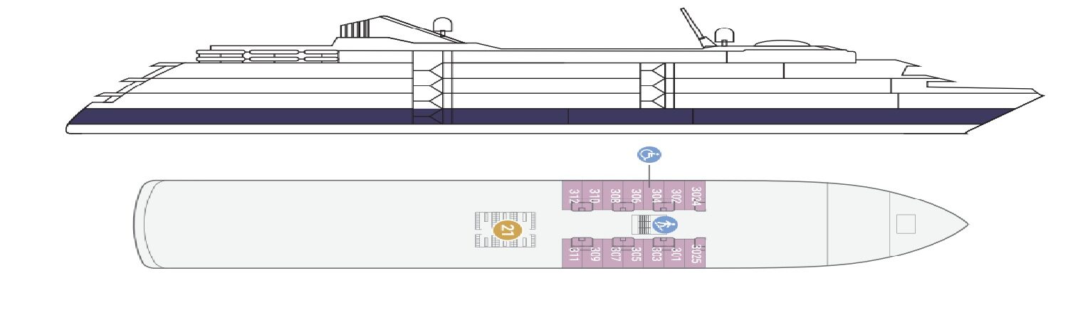 World Voyager deck 3